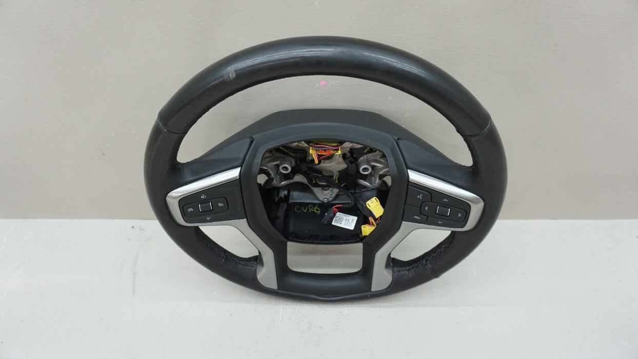 2019-2023 CHEVROLET SILVERADO TAHOE SUBURBAN GMC SIERRA STEERING WHEEL OEM