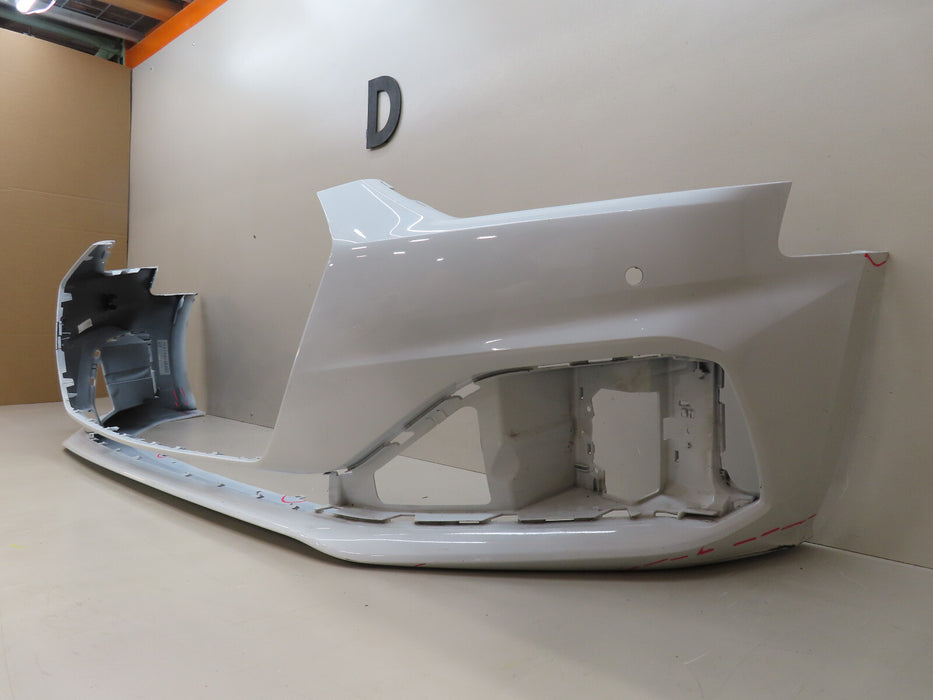 2017-2019 AUDI A5 BASIS B9 FRONT BUMPER COVER OEM 8W6807437