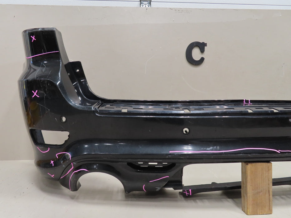 2012-2013 JEEP GRAND CHEROKEE SRT8 REAR BUMPER COVER W/ LOWER PANEL OEM 465500