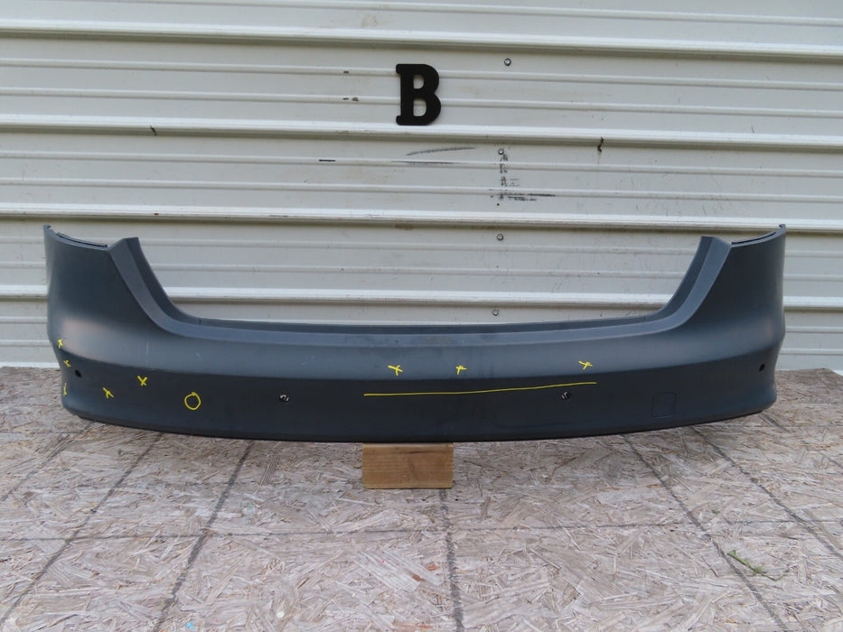 2013-2015 AUDI A4 QUATTRO S-LINE SEDAN REAR BUMPER COVER PANEL OEM 8K5807511J
