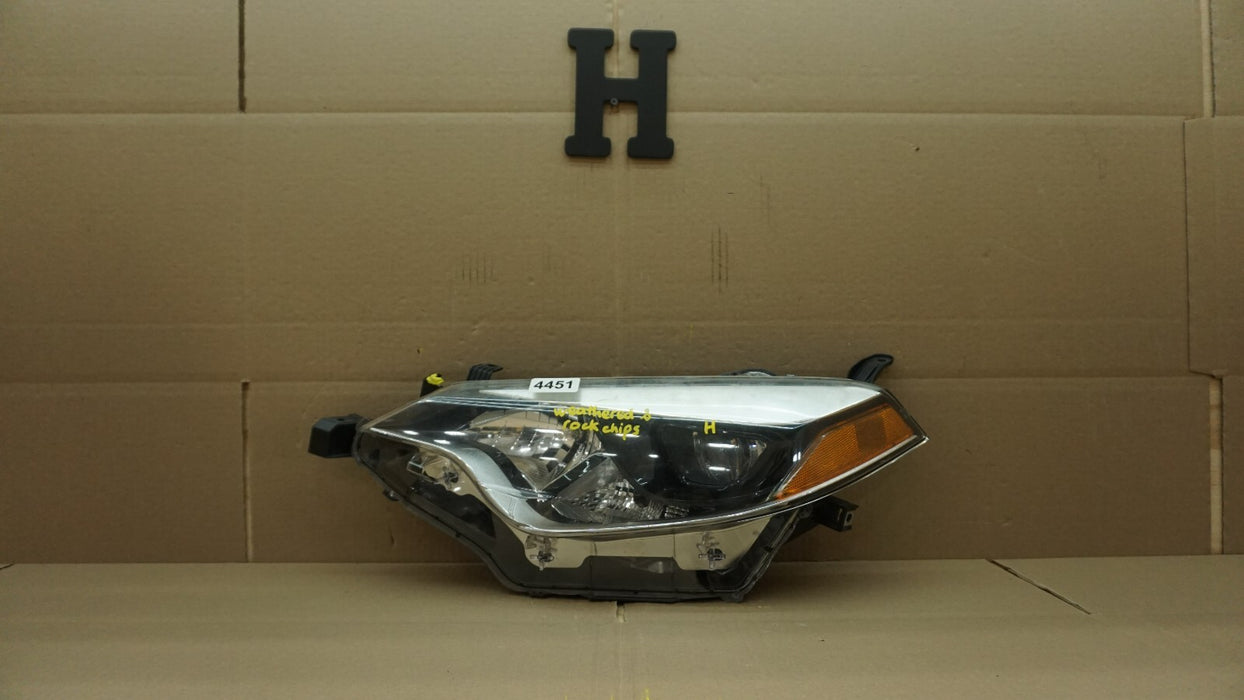 2014-2016 TOYOTA COROLLA FRONT LEFT DRIVER SIDE HEADLIGHT LED OEM 14 15 16