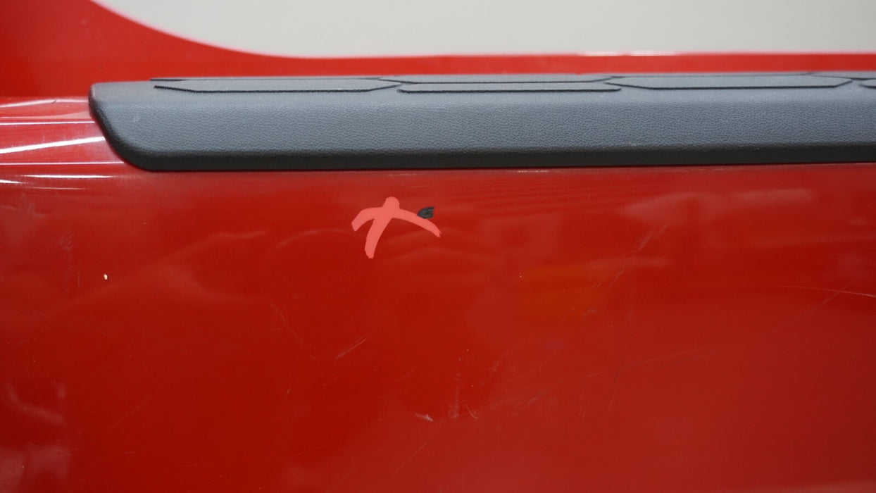 2018-2023 SUBARU CROSSTREK REAR BUMPER COVER RED OEM 57704FL250