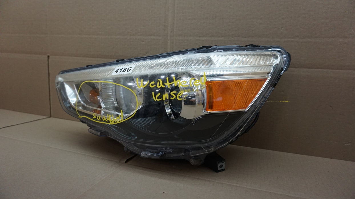 2011-2019 MITSUBISHI OUTLANDER FRONT LEFT DRIVER SIDE HEADLIGHT OEM