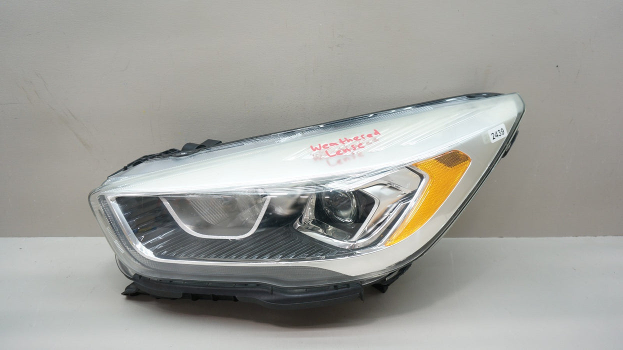2017-2019 FORD ESCAPE FRONT LEFT DRIVERS SIDE HALOGEN W/LED HEADLIGHT OEM