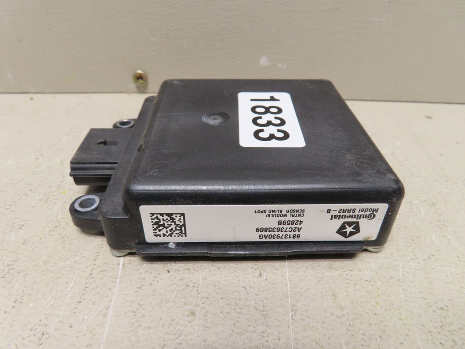 2014-2015 DURANGO GRAND CHEROKEE REAR BLIND SPOT DETECTION MODULE OEM 68137930AG