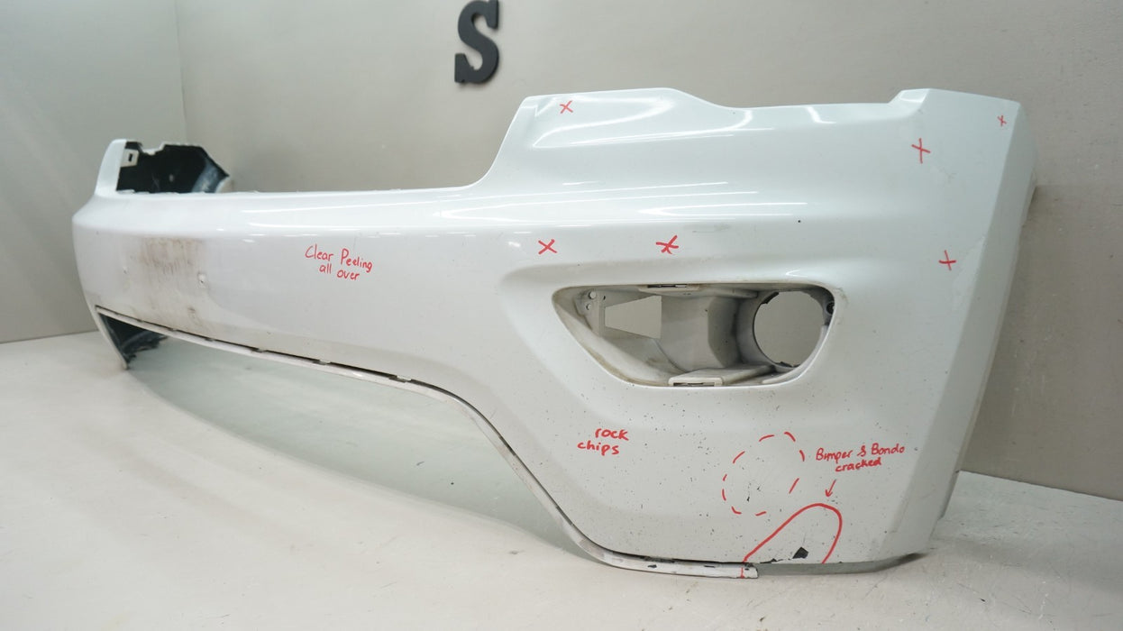 2017-2019 JEEP GRAND CHEROKEE FRONT UPPER BUMPER COVER PANEL OEM 5X19TRMAA