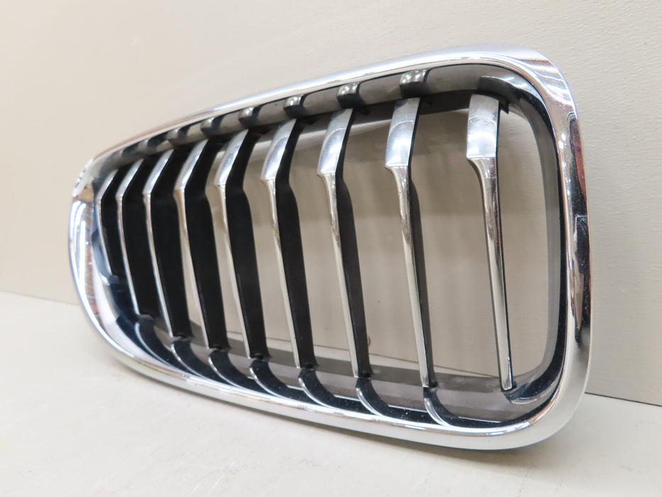 2015-2018 BMW 6 SERIES F06 F12 F13 LCI FRONT RIGHT KIDNEY GRILLE OEM 51137370392