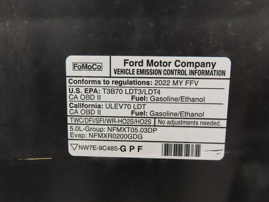 2021-2023 FORD F150 F-150 FRONT HOOD BONNET OEM