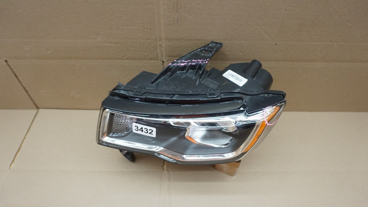 2017-2021 JEEP GRAND CHEROKEE FRONT LEFT DRIVER SIDE HEADLIGHT 17 18 19 20 21
