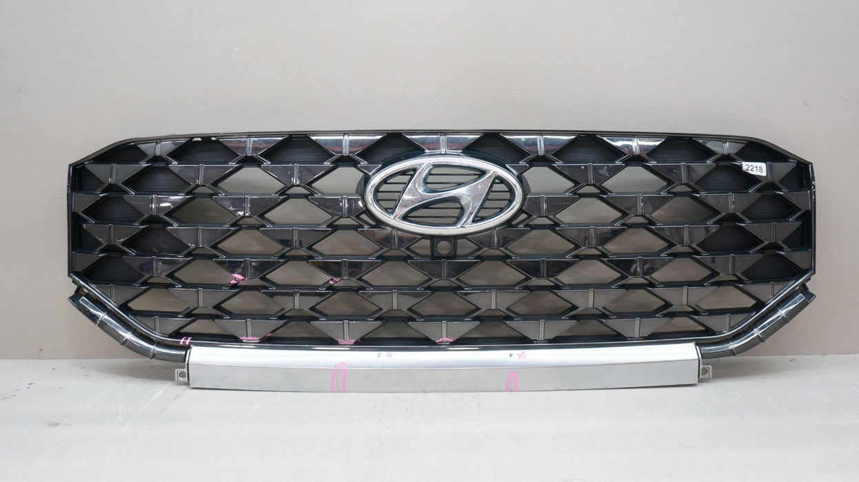 2021-2023 HYUNDAI SANTA FE FRONT BUMPER RADIATOR GRILLE OEM 86569-S2600