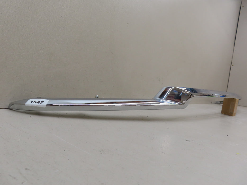 GM REAR BUMPER FASCIA MOLDING CHROME TRIM OEM