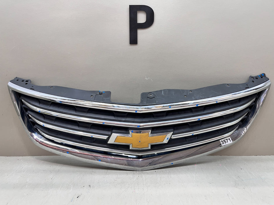 2013-2017 CHEVROLET TRAVERSE FRONT UPPER GRILLE 20988633 OEM