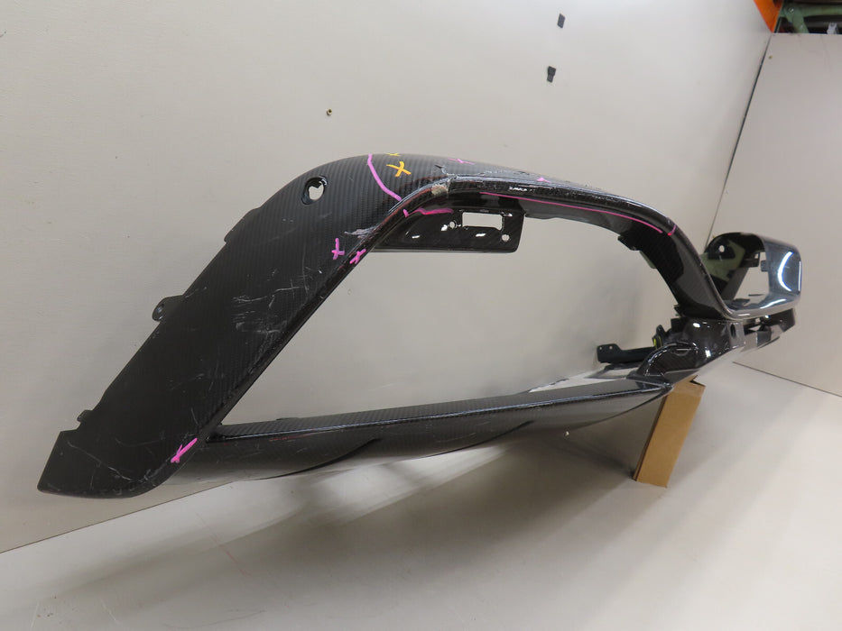 2017-2020 ASTON MARTIN VANTAGE REAR BUMPER COVER DIFFUSER CARBON FIBER OEM