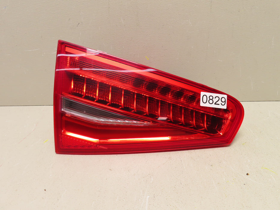 2013-2016 AUDI A4 S4 LEFT DRIVER SIDE INNER LED TAIL LIGHT LAMP OEM 8K5 945 093
