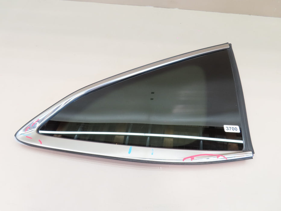 2022 ACURA MDX REAR RIGHT PASSENGER SIDE QUARTER WINDOW GLASS OEM 73500-TYA