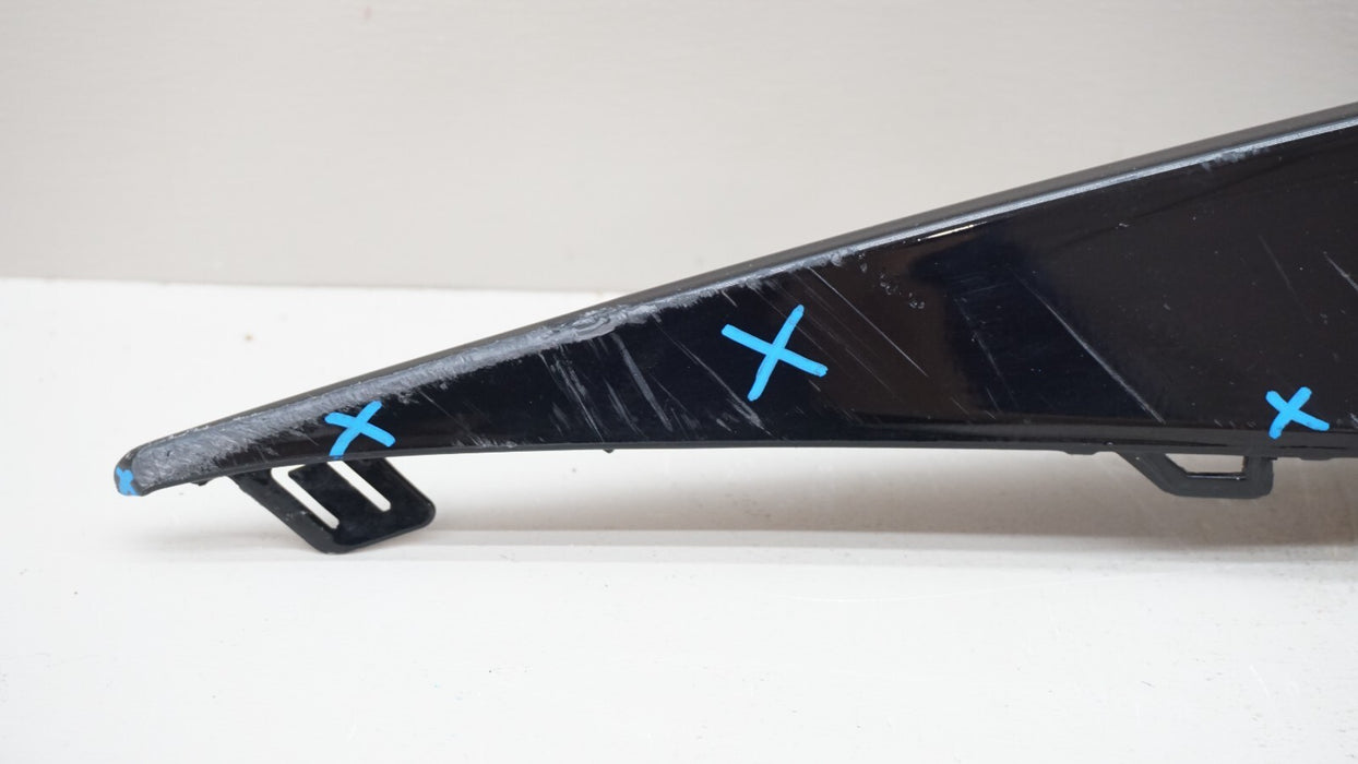 2020-2022 TOYOTA COROLLA FRONT LEFT BUMPER EXTENSION MOLDING OEM