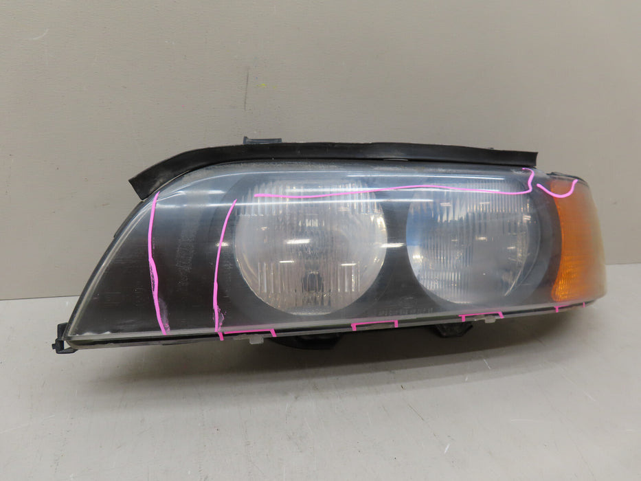 1997-1999 BMW E39 5 SERIES HEAD LIGHT LEFT DRIVER SIDE HALOGEN HELLA OEM