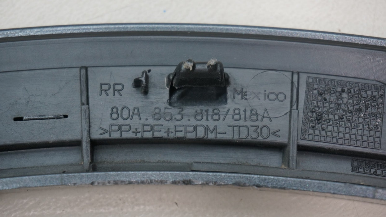 2018-2024 AUDI Q5 REAR RIGHT WHEEL ARCH MOLDING OEM 80A853818A