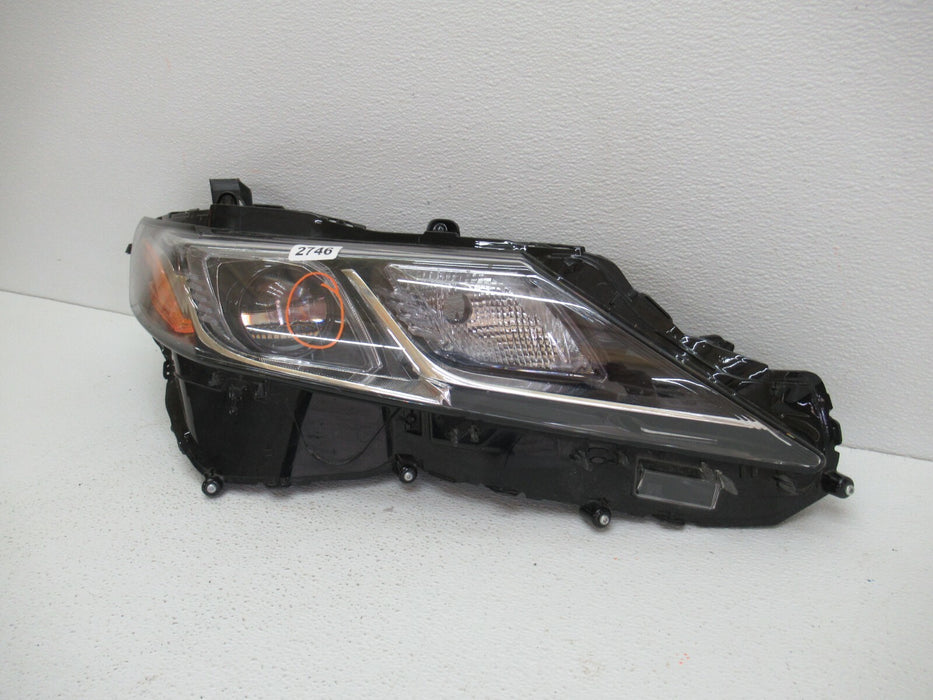 2018-2024 TOYOTA CAMRY FRONT PASSENGER SIDE HEADLIGHT LED OEM 2746