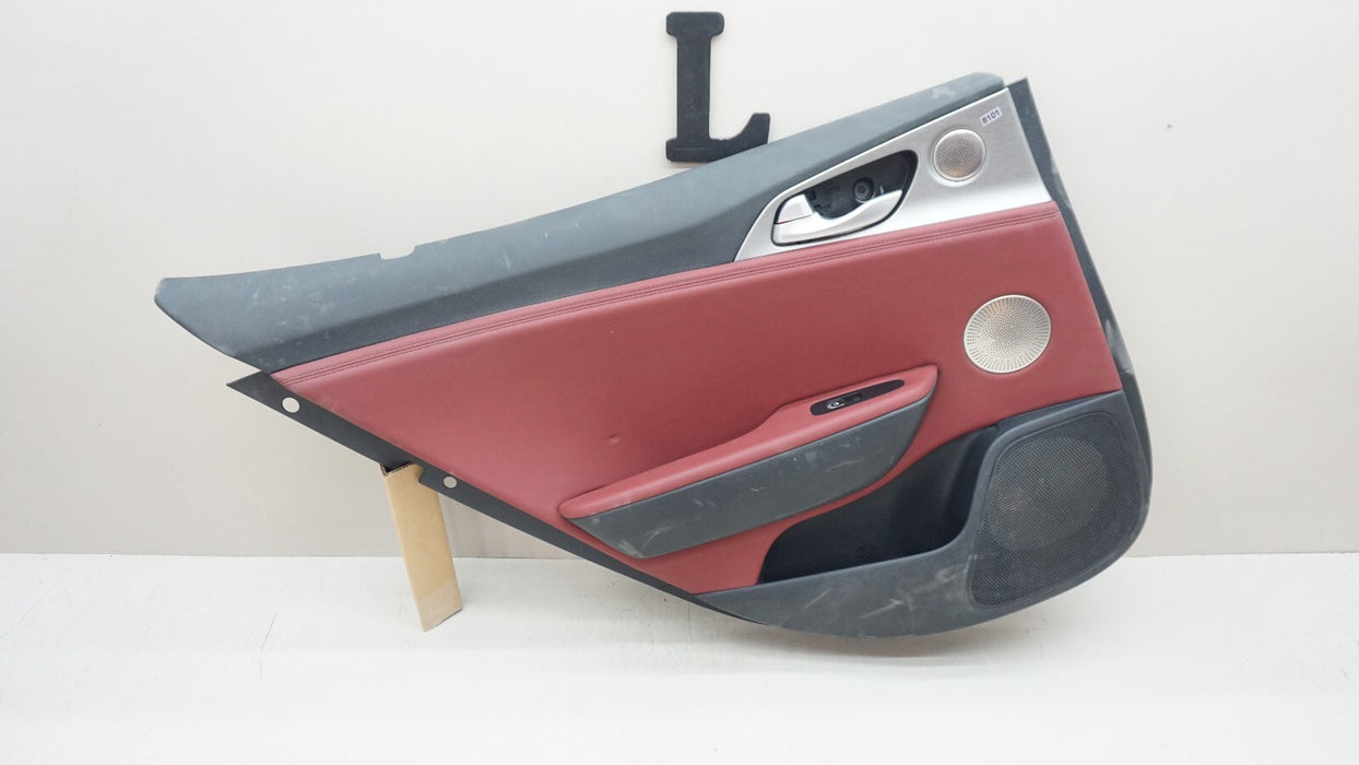 2018-2023 KIA STINGER LEFT DRIVER REAR INTERIOR DOOR PANEL OEM 83301-J5140