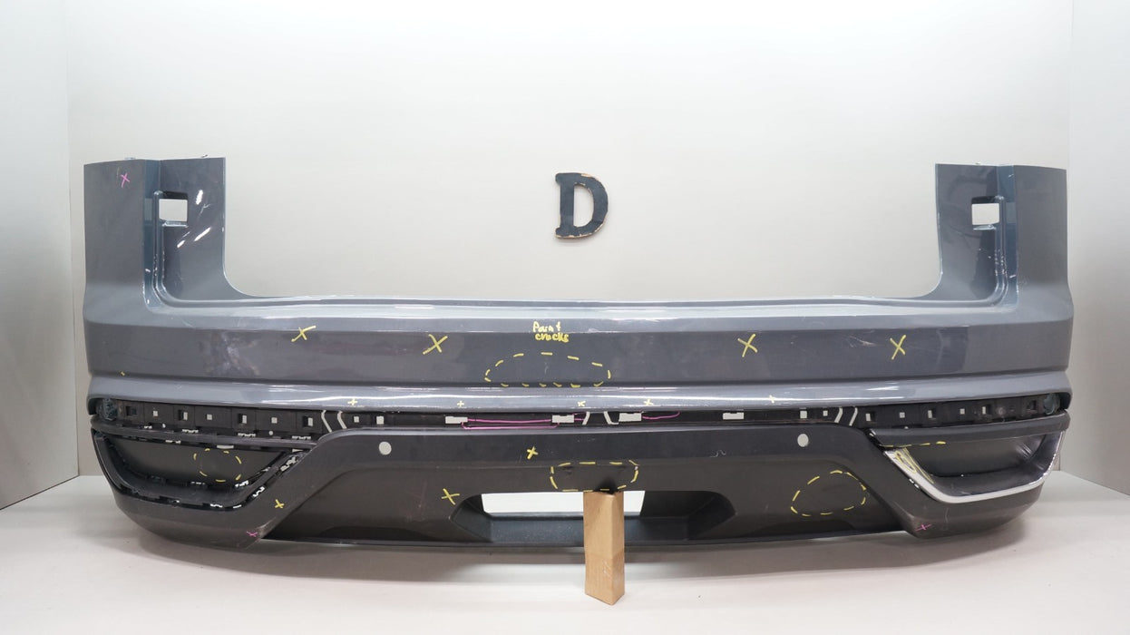 2020-2023 VOLKSWAGEN ATLAS CROSS SPORT REAR BUMPER COVER OEM 3CM807421