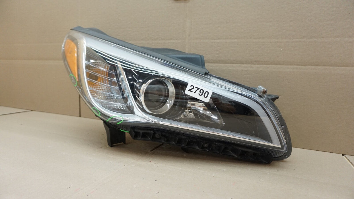 2015-2017 HYUNDAI SONATA FRONT RH RIGHT PASSENGER SIDE HEADLIGHT OEM