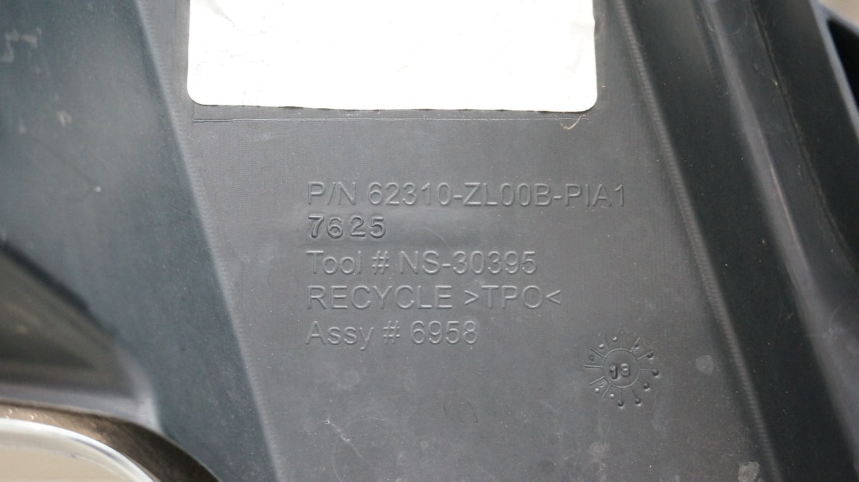 2009-2021 NISSAN FRONTIER FRONT CHROME BUMPER RADIATOR GRILLE OEM 62310-ZL00B