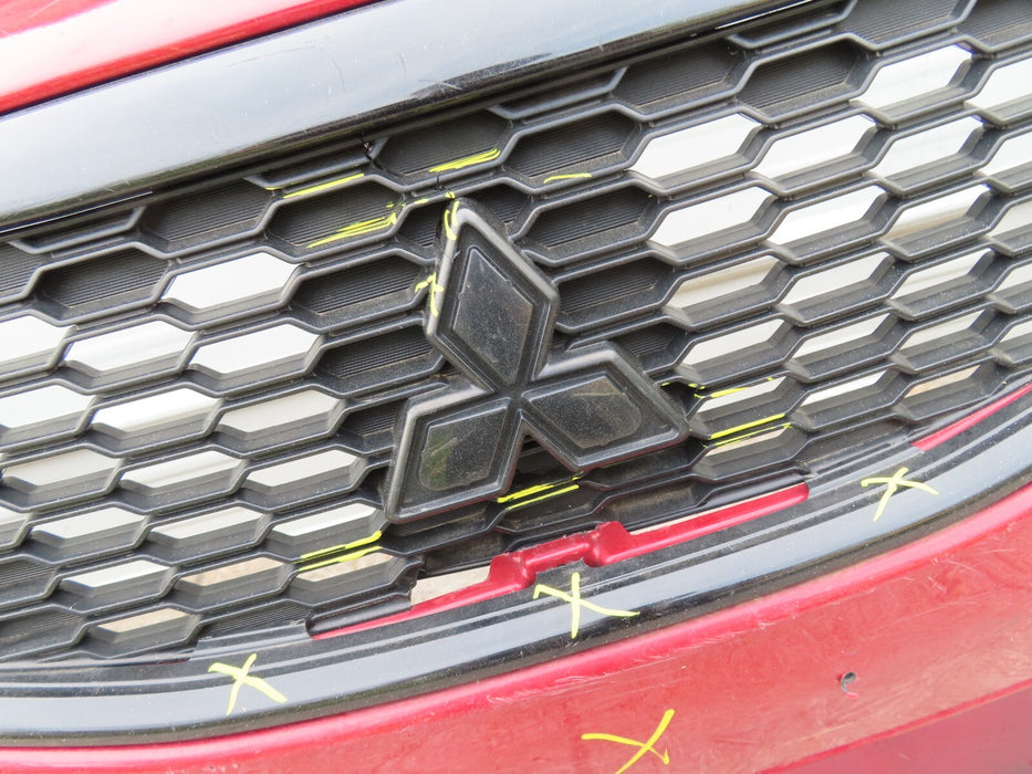 2017-2019 MITSUBISHI MIRAGE FRONT BUMPER COVER W/ GRILLE GRILL OEM 6400H290ZZ