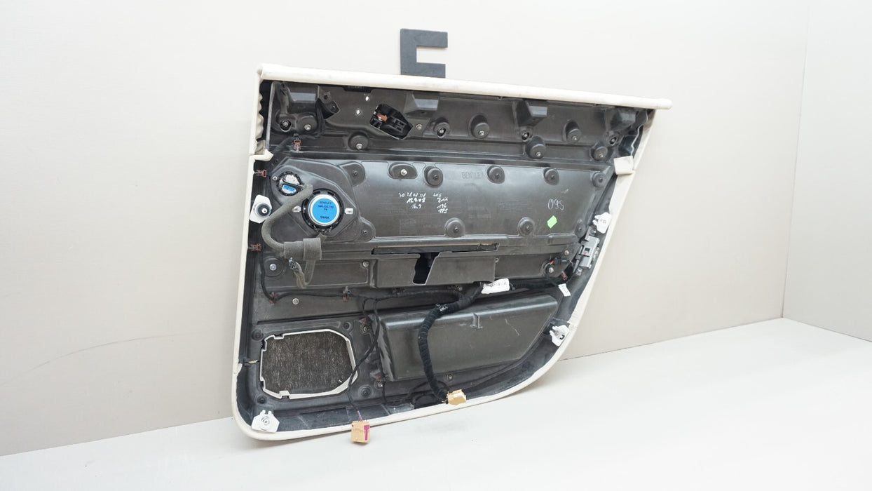 2006-2012 BENTLEY CONTINENTAL REAR LEFT DRIVER INTERIOR DOOR PANEL 3W5867303 OEM