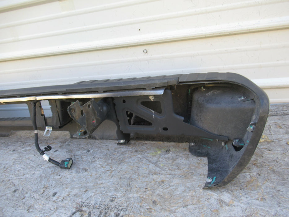 2014-2019 GMC SIERRA SILVERADO 1500 REAR BUMPER COVER PANEL FACTORY CHROME OEM