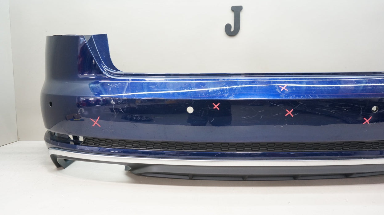 2017-2019 AUDI A4 S-LINE REAR BUMPER COVER PANEL OEM 8W5807511J