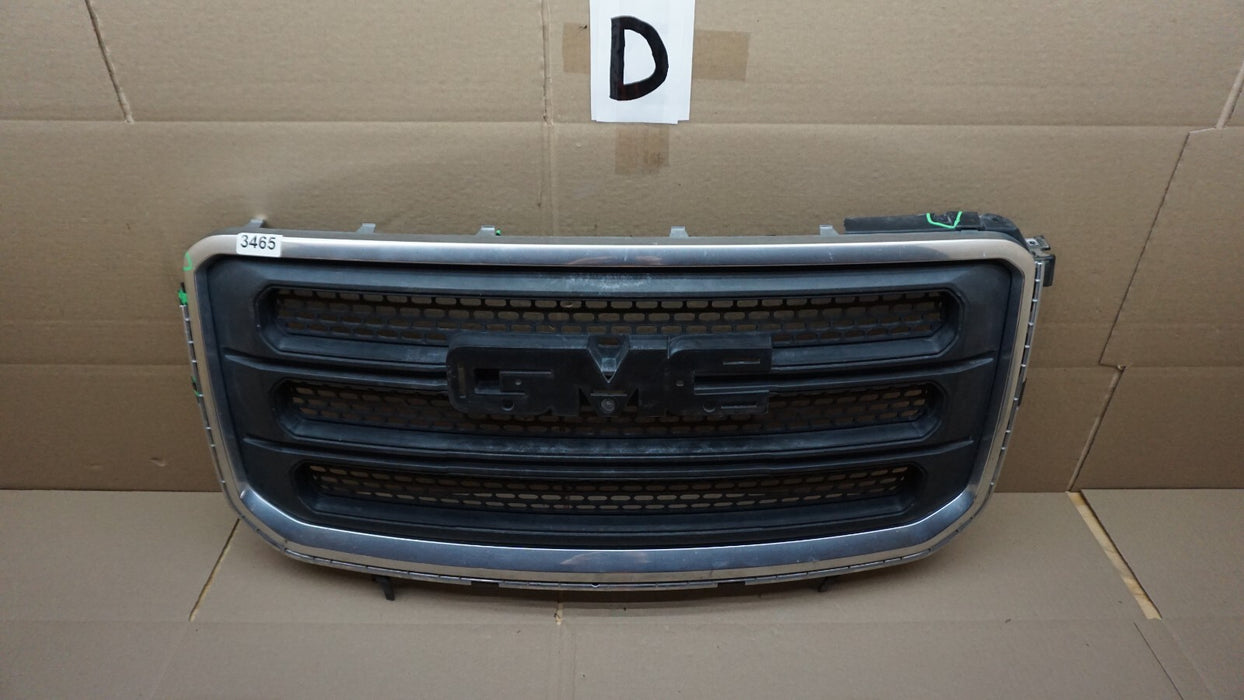2013-2016 GMC ACADIA SLE FRONT BUMPER GRILLE GRILL OEM 13 14 15 16