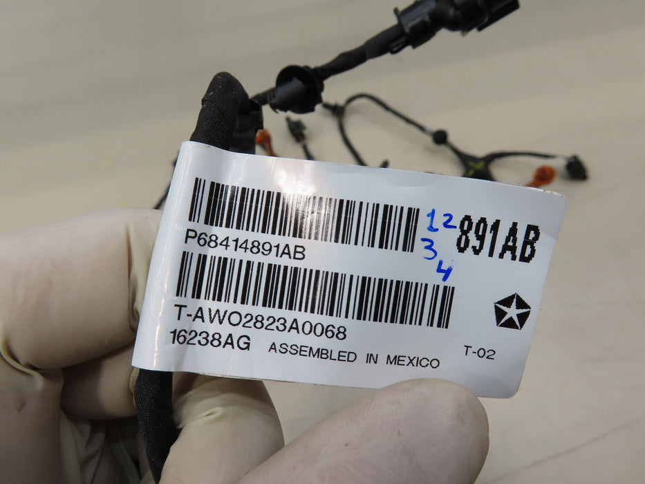 2021 JEEP WRANGLER GENUINE MOPAR REAR FASCIA WIRING OEM