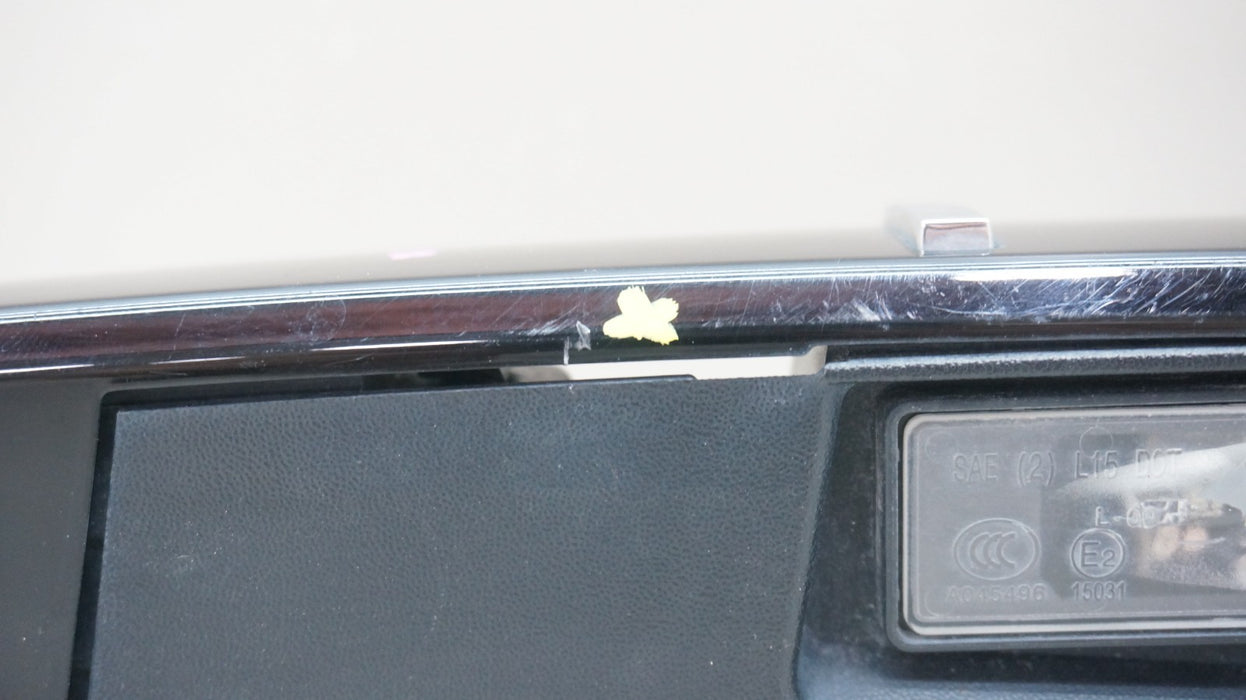 2019-2022 INFINITI QX50 REAR TRUNK LIFTGATE MOLDING W/ CAMERA OEM GG51003660
