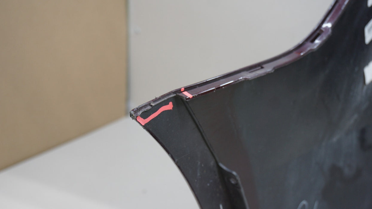 2013-2016 FORD FUSION REAR BUMPER COVER PANEL W/ SENSOR HOLE OEM DS73-17906