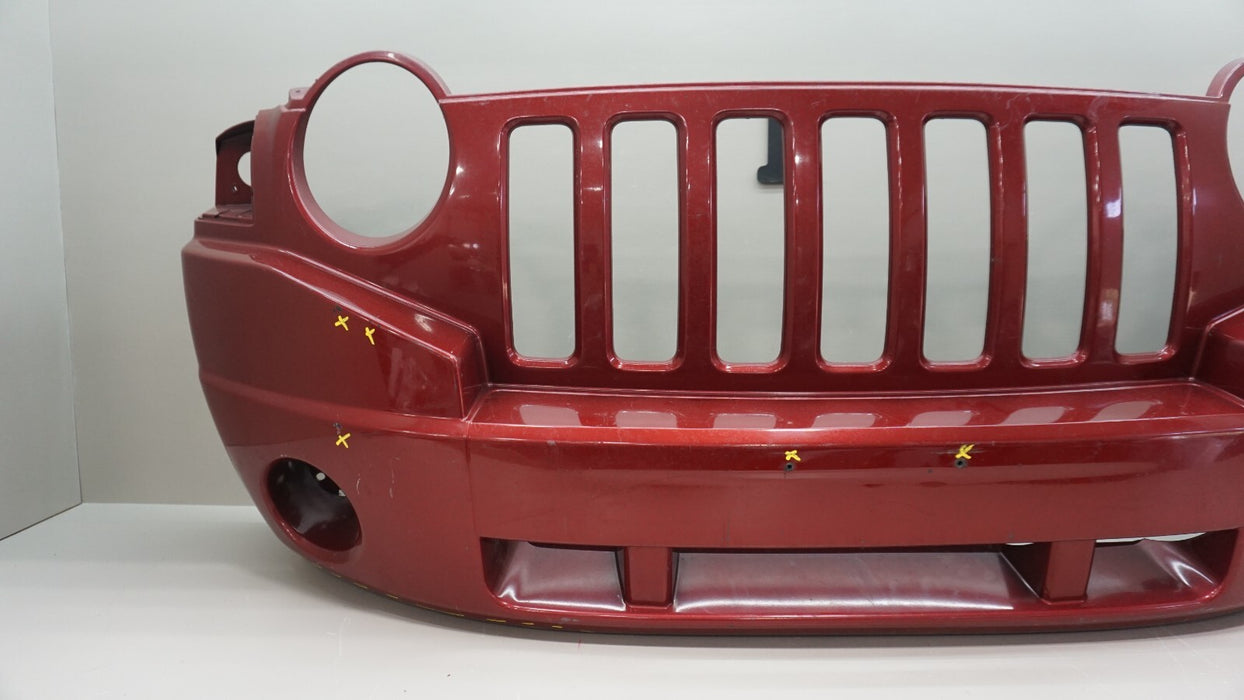 2007-2010 JEEP COMPASS FRONT BUMPER COVER RED 05116471AB OEM 07 08 09 10