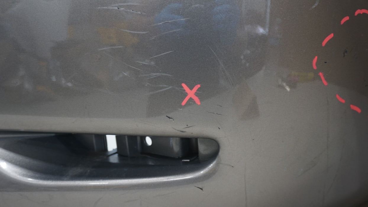 2011-2013 INFINITI QX56 REAR BUMPER COVER PANEL W/ SENSOR HOLE OEM 85022-1LA0H
