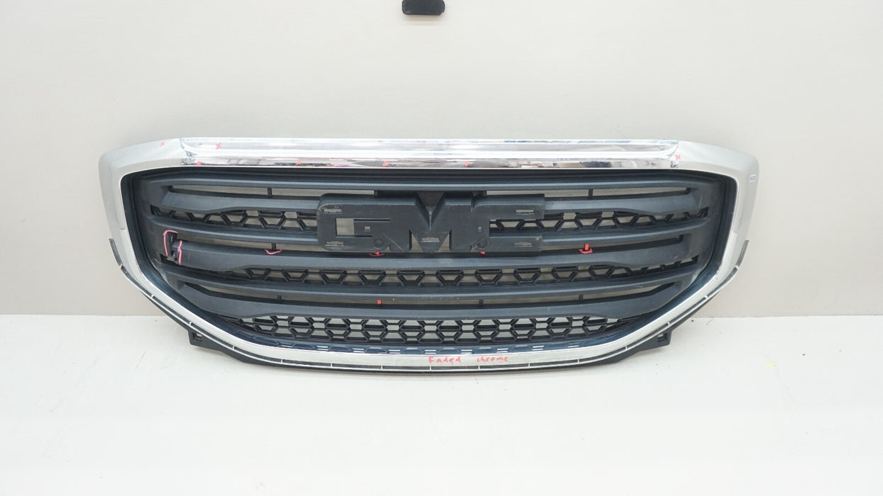 2017-2019 GMC ACADIA SLE FRONT BUMPER RADIATOR GRILLE OEM 23159133