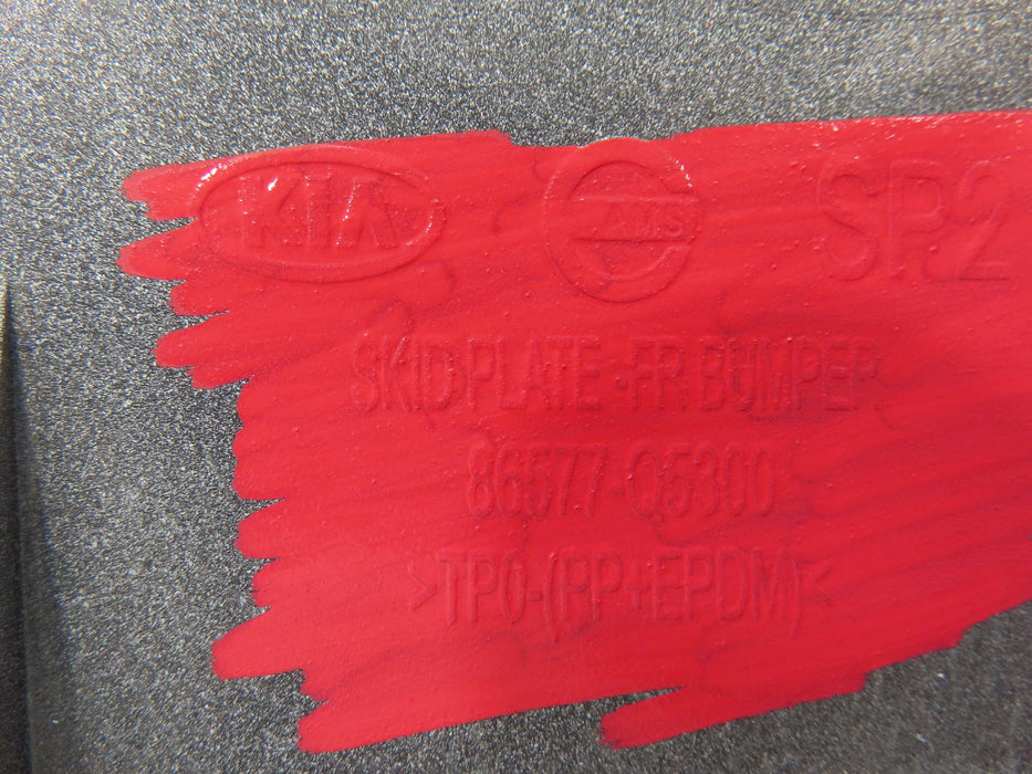2020-2023 KIA SELTOS FRONT LOWER BUMPER SKID PLATE OEM