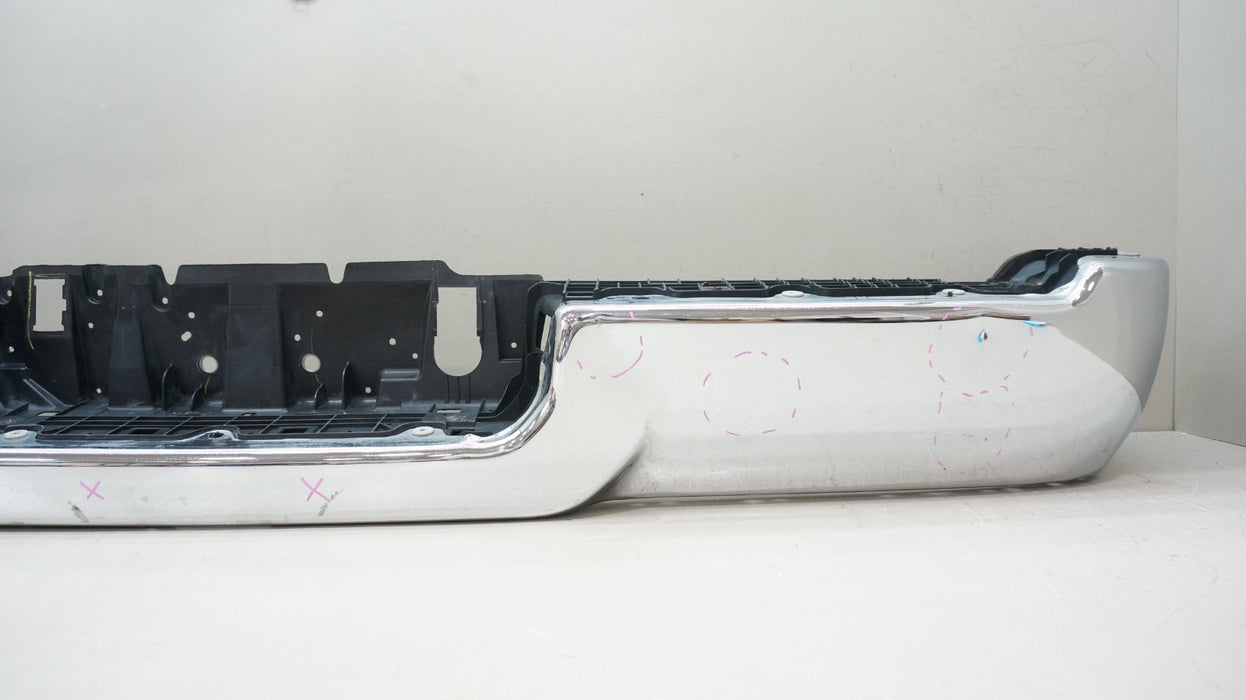 2019-2024 DODGE RAM 2500 3500 REAR CHROME METAL BUMEPR COVER 68576316AA OEM