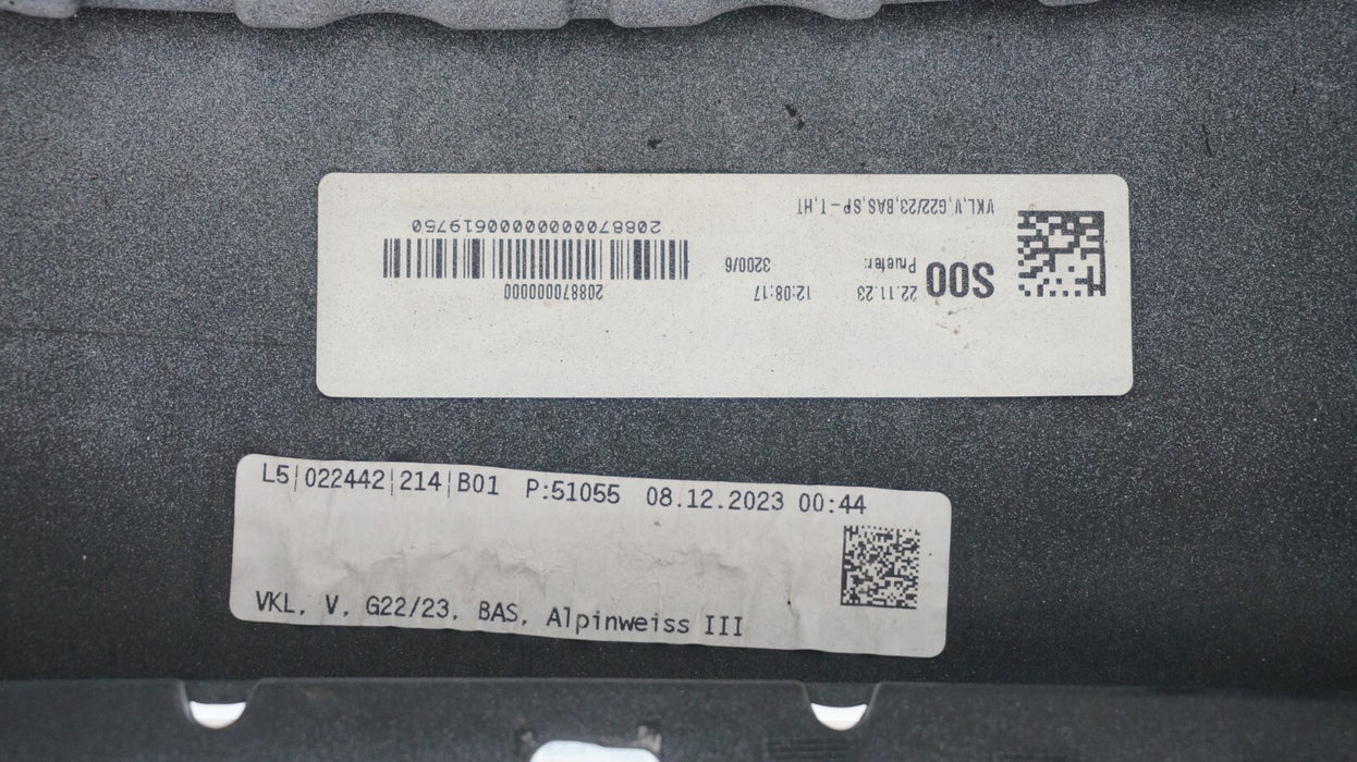 2021-2023 BMW 4 SERIES G22 G23 G24 G26 FRONT BUMPER COVER OEM 51117499494