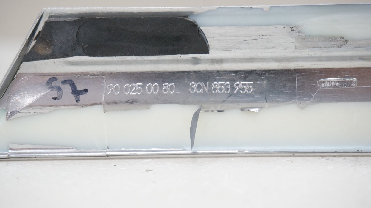 2018-2020 VOLKSWAGEN ATLAS REAR LIFT GATE CHROME TRIM APPLIQUE OEM 3CN853955