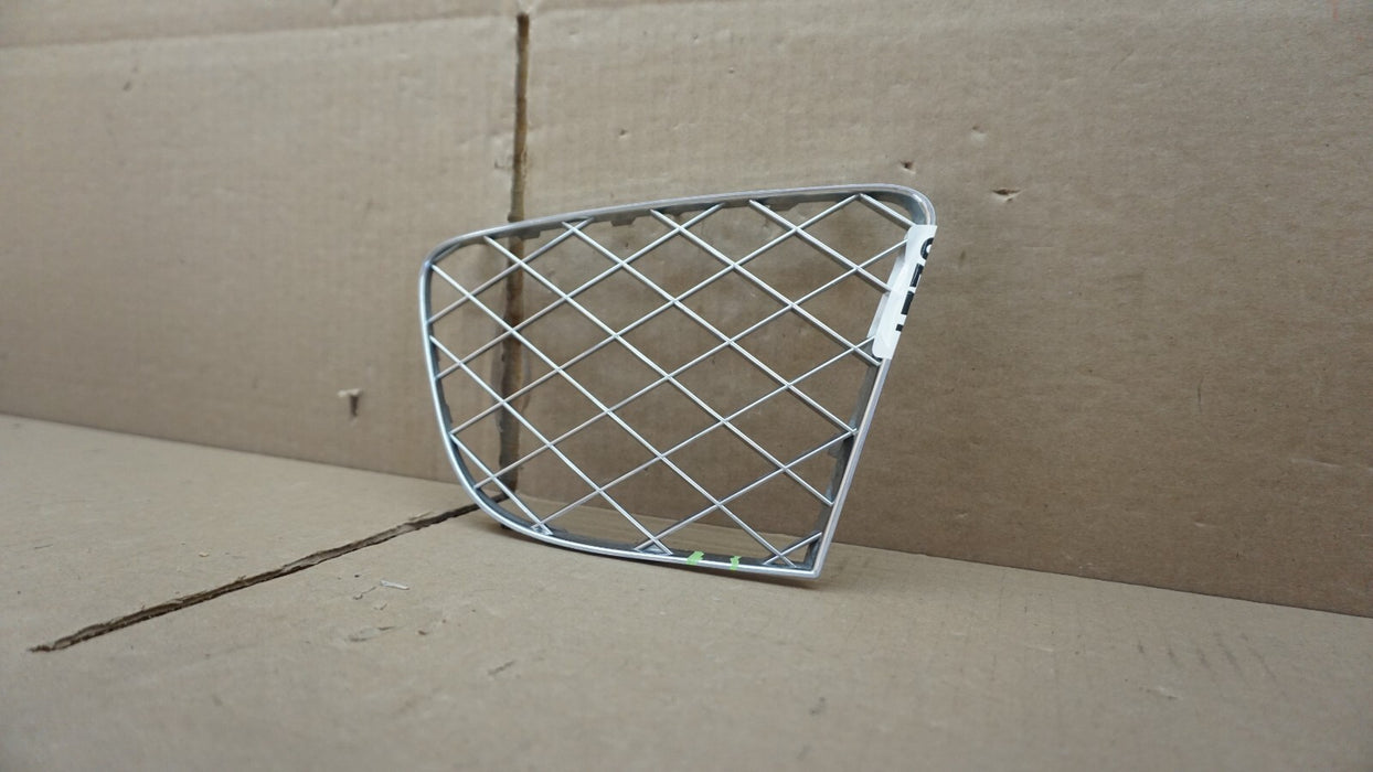 2012-2015 BENTLEY CONTINENTAL GT FRONT LEFT DRIVER LOWER BUMPER GRILLE GRILL OEM
