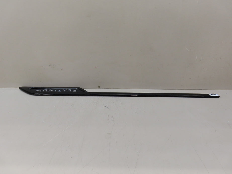 2022-2023 TOYOTA TUNDRA PLATINUM FRONT RIGHT PASSENGER SIDE DOOR MOLDING OEM