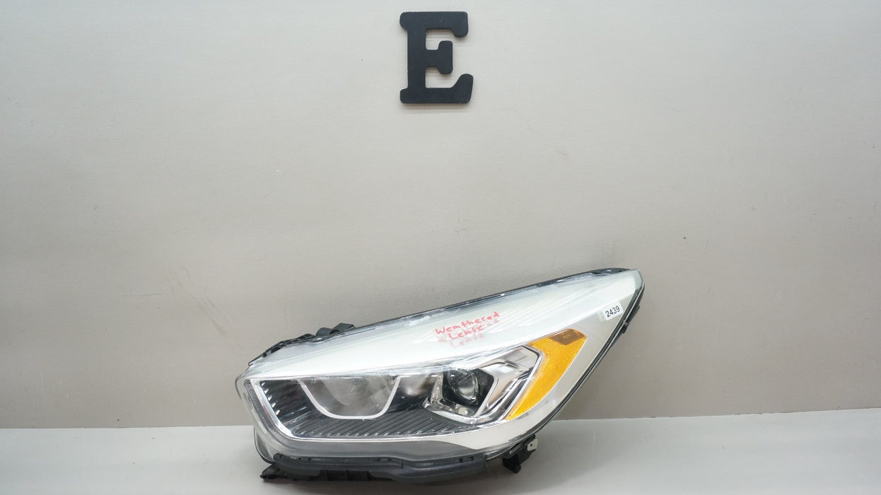 2017-2019 FORD ESCAPE FRONT LEFT DRIVERS SIDE HALOGEN W/LED HEADLIGHT OEM