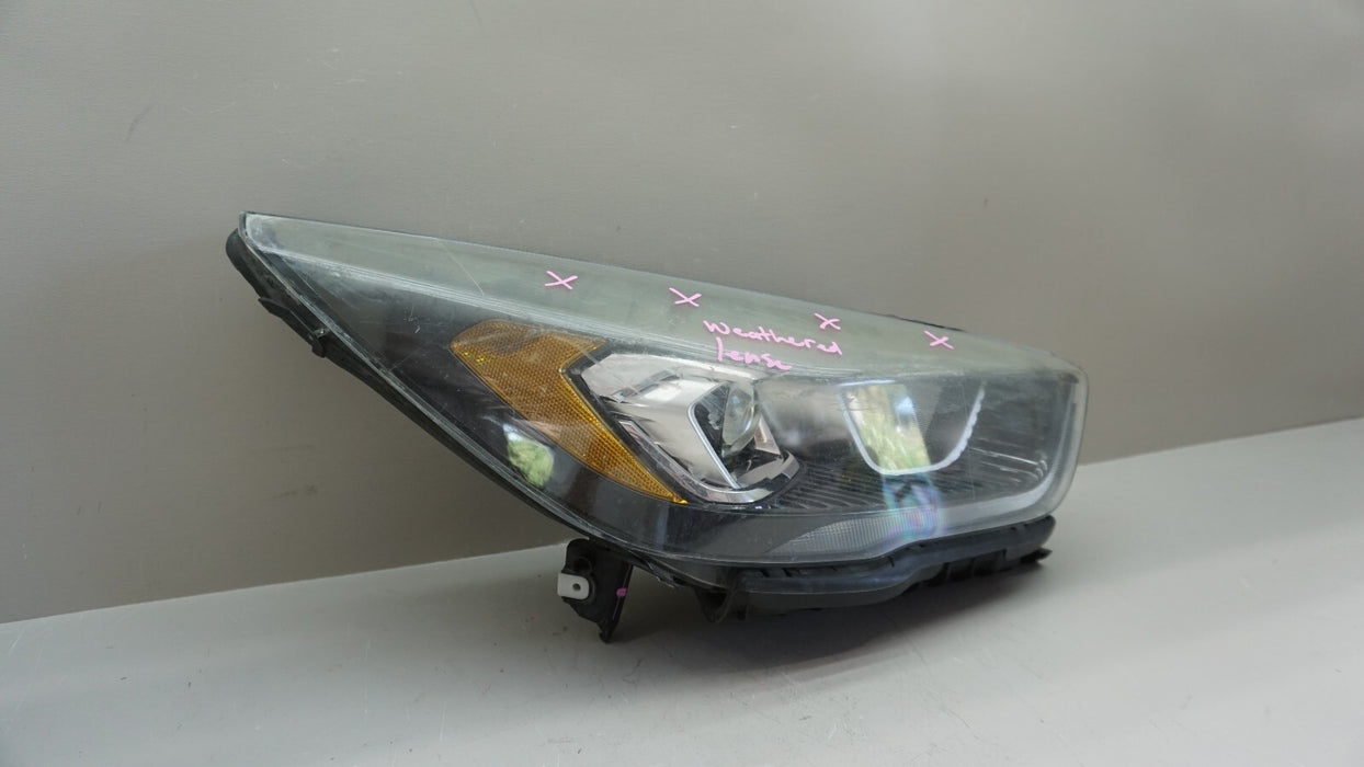 2017-2019 FORD ESCAPE RIGHT SIDE HEADLIGHT HALOGEN W/ LED OEM GJ54-13W029-CF