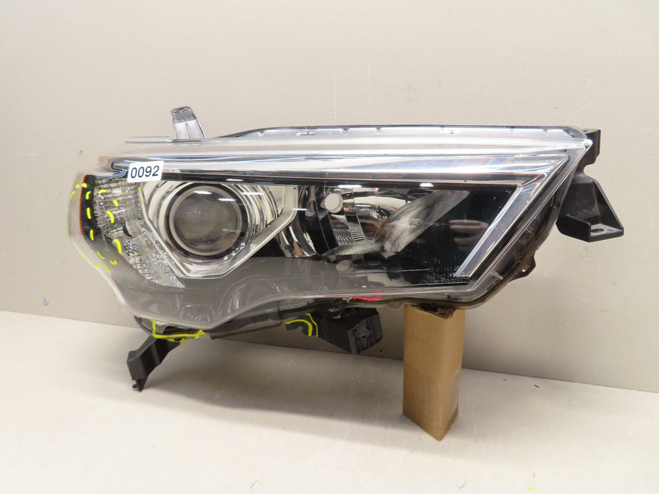 2014 2015 2016 2017 2018 2019 2020 TOYOTA 4RUNNER HEADLIGHT RIGHT RH HALOGEN OEM