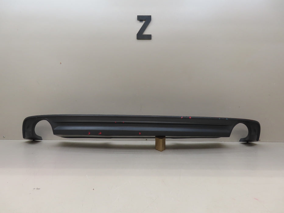 2017-2019 AUDI A4 S-LINE REAR BUMPER LOWER VALENCE DIFFUSER OEM 8W0.807.521.C