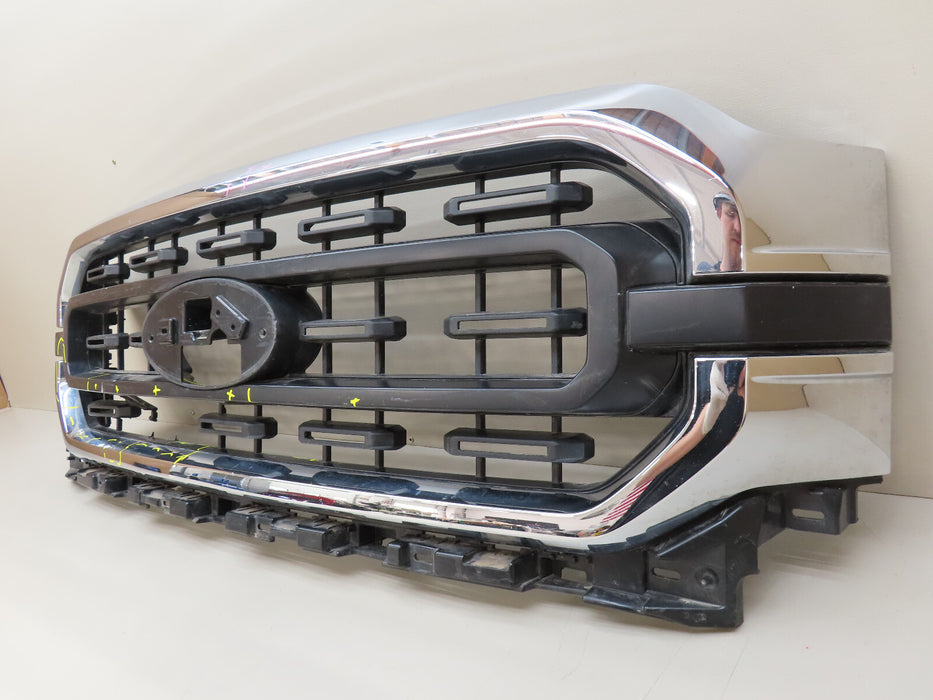 2021 2022 FORD F150 F-150 XLT FRONT RADIATOR GRILL GRILLE OEM ML34-8200-BFSMAS