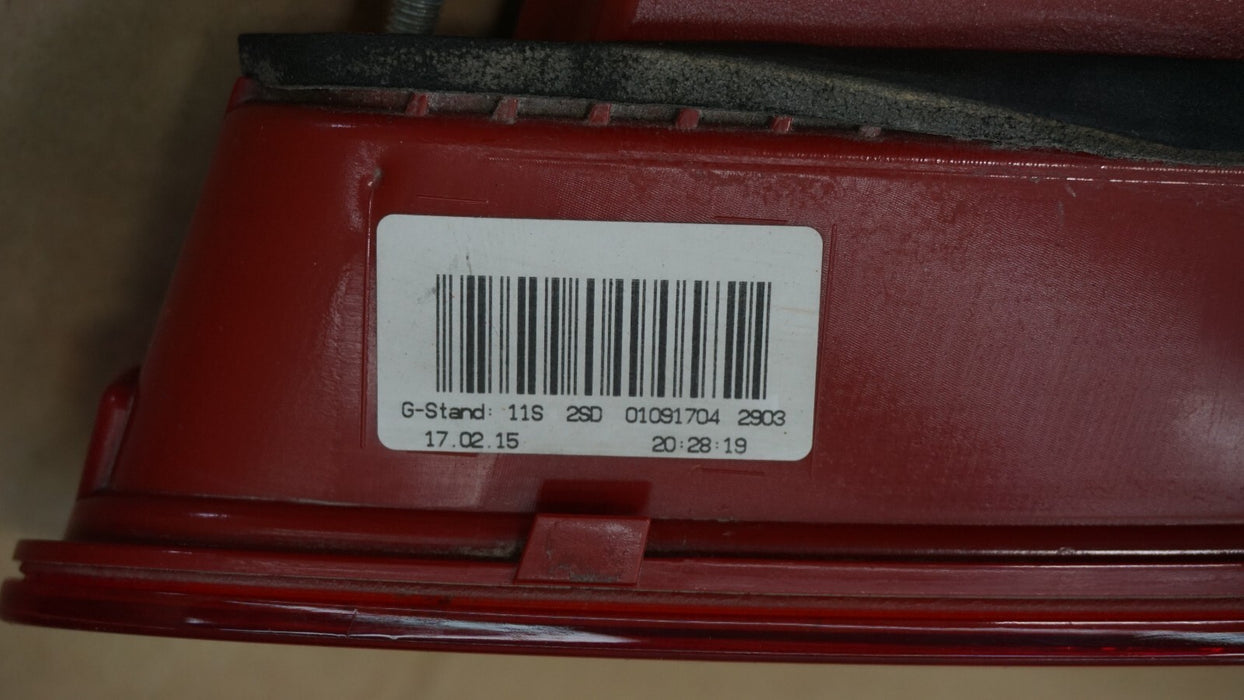 2013-2016 AUDI A4 S4 REAR RIGHT PASSENGERS SIDE TRUNK INNER LED TAIL LIGHT OEM